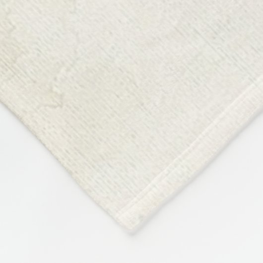 FOX WATERVERF FLEECE DEKEN (Hoek)