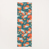 Fox Waterverf Kleurrijk Gepersonaliseerd Patroon Yogamat (Achterkant)