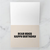 FOX WATERVERF NEWSPAPER ART BIRTHDAKaarten Kaart (Binnen)