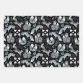 Fox Whimsical Woodland Cute Forest Animals Patroon Inpakpapier Vel (Voorkant 2)