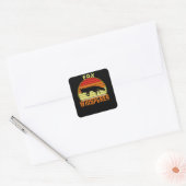 Fox Whisperer Vierkante Sticker (Envelop)