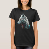 Fox White  Animal Fox 1 T-shirt (Voorkant)