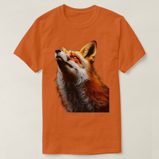 Fox Wild Whiskers T-shirt (Design voorkant)