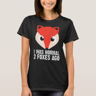 Fox Wilde Dierenvos Mannen Vrouwen Jongen Kinderen T-shirt