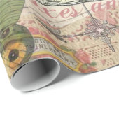 Fox Wildlife  Dierenillustratie Cadeaupapier (Rol Hoek)