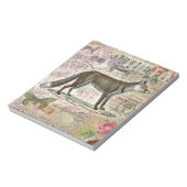 Fox Wildlife  Dierenillustratie Notitieblok (Linkerzijde)