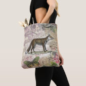 Fox Wildlife  Dierenillustratie Tote Bag (Dichtbij)