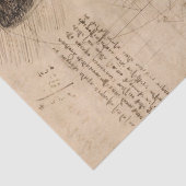 Fox Wildlife Retro Tekening Tissuepapier (Detail)