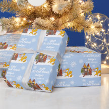 Fox Winter Baby shower Het is koud buiten Gift