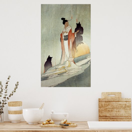 Fox Woman - Bertha Lum - 1916 Poster (Keuken)