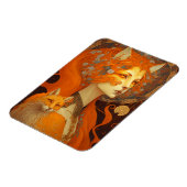 Fox Woman Fantasy Art Magneet (Linkerzijde)