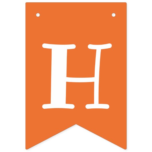 Fox Woodland Kids Birthday Vlaggetjes (Tweede vlag)