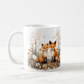 Fox Woodland Scene 2 Vossen Koffiemok (Links)