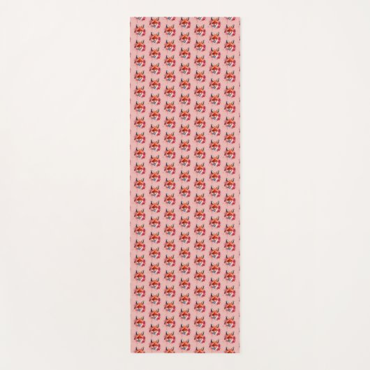 Fox Yoga Mat (Voorkant)