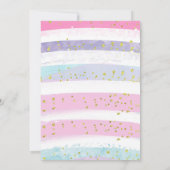 Fox Ze is een Wild One verjaardagsuitnodiging Kaart (Achterkant)