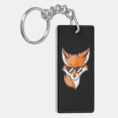 Fox Zonnebril Fox Lovers Fox Lover Fox Schattige C Sleutelhanger (Voorkant Links)