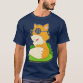 Fox zonnebril t-shirt (Voorkant)