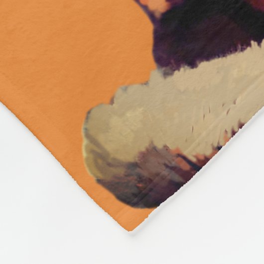 Fox Zonnebril Vlinder Fleece Deken (Hoek)