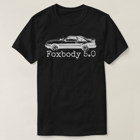 Foxbody Muscle 50L Enthousiast T-shirt (Design voorkant)