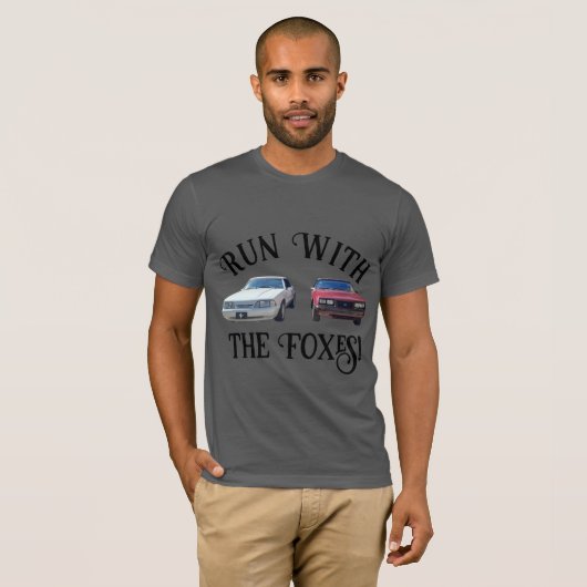 Foxbody Run met de Foxes T-Shirt (Voorkant volledig)