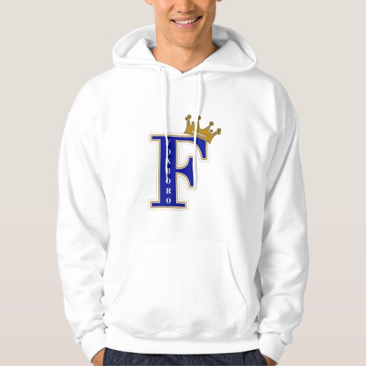 Foxboro Warriors Soccer Royalty Hoodie (Voorkant)