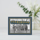 Foxborough Sign Briefkaart (Staand voorkant)