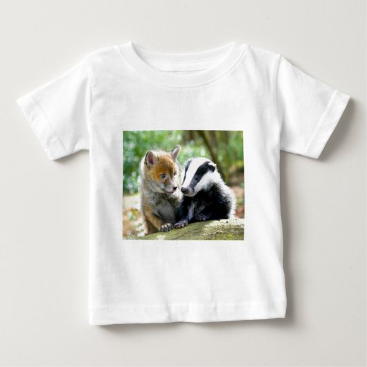 Foxcub en Badger Cute! (Voorkant)