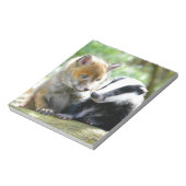 Foxcub en Badger Cute! Notitieblok (Linkerzijde)