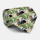 Foxcub en Badger Cute! Stropdas (Opgerold)