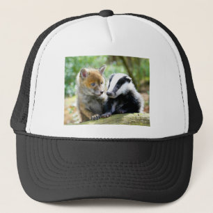 Foxcub en Badger Cute! Trucker Pet