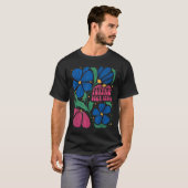 Foxdraaft Deltas Tangos Flower Boho T-shirt (Voorkant volledig)