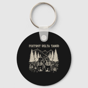 Foxdraaft Deltas Tangos Funny Resist Beer Sleutelhanger