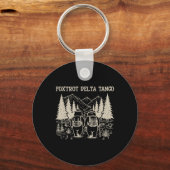Foxdraaft Deltas Tangos Funny Resist Beer Sleutelhanger (Voorkant)