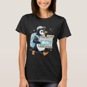 Foxdraaft Deltas Tangos Penguins Anti Trump 1 T-shirt