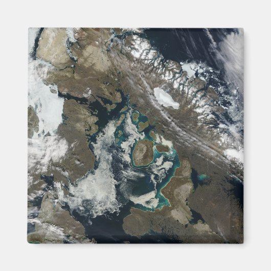 Foxe Basin, Noord-Canada Magneet (Voorkant)