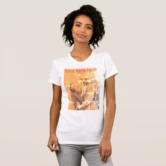 Foxed  Fox Women's T-shirt (Voorkant volledig)