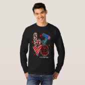 FOXER Föhn Hart Kapsalon Leven Valentijn T-shirt (Voorkant volledig)