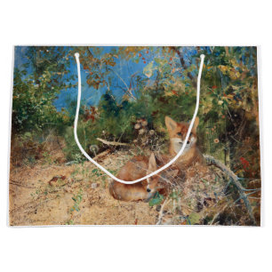 Foxes, Bruno Liljefors Groot Cadeauzakje