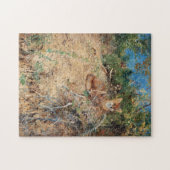 Foxes, Bruno Liljefors Legpuzzel (Horizontaal)