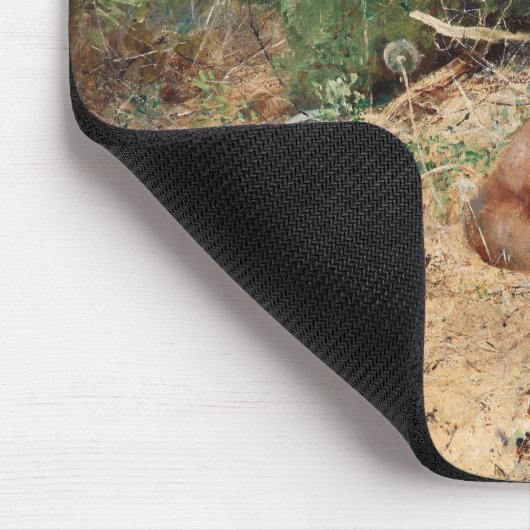 Foxes, Bruno Liljefors Muismat (Hoek)