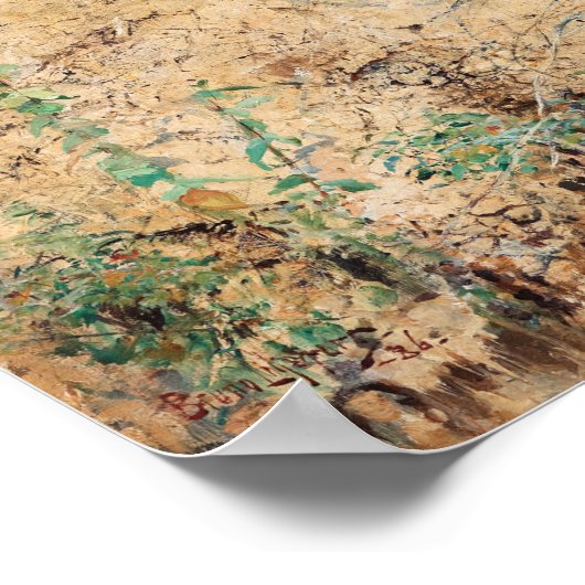 Foxes, Bruno Liljefors Poster (Hoek)