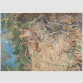 Foxes, Bruno Liljefors Tissuepapier (Voorkant)