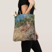 Foxes, Bruno Liljefors Tote Bag (Dichtbij)
