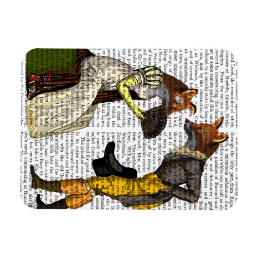 Foxes Couring Magneet (Horizontaal)