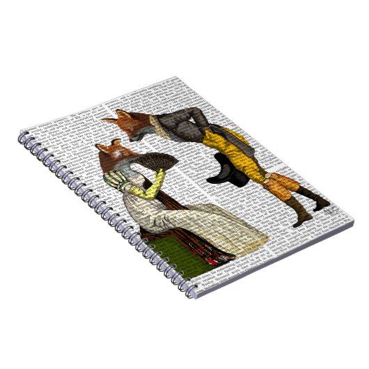 Foxes Couring Notitieboek (Rechterzijde)