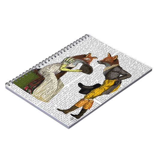 Foxes Couring Notitieboek (Linkerzijde)