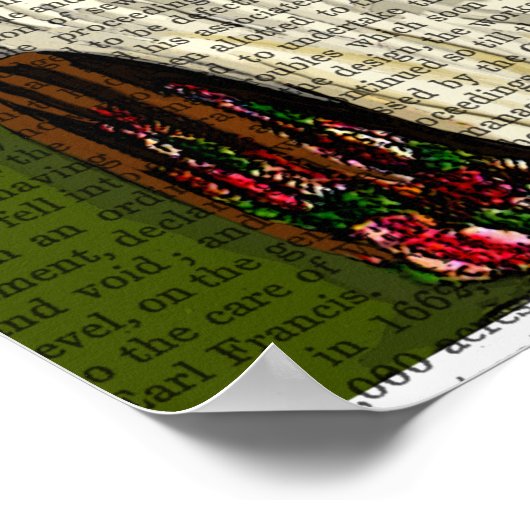 Foxes Couring Poster (Hoek)