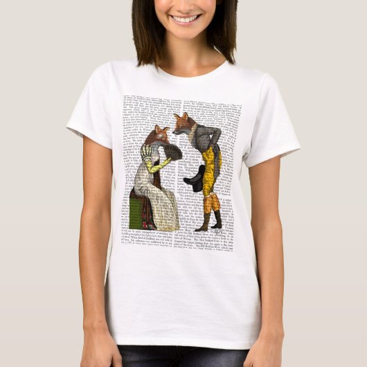 Foxes Couring T-shirt (Voorkant)