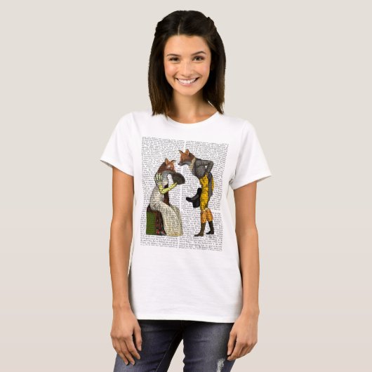 Foxes Couring T-shirt (Voorkant volledig)