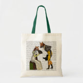 Foxes Couring Tote Bag (Voorkant)
